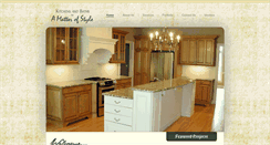 Desktop Screenshot of amskitchens.com